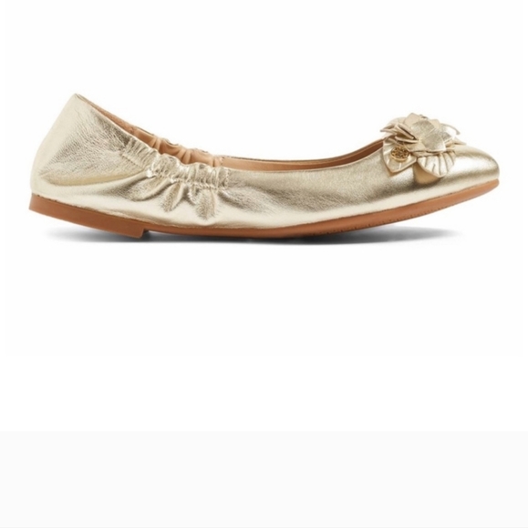 NWOT Tori Burch Blossom Ballet Flat - Picture 2 of 7